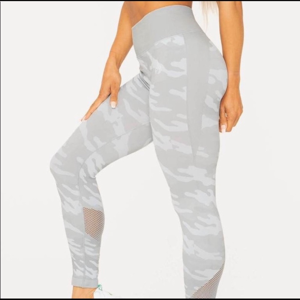 Ryderwear white camo leggings